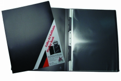 DISPLAY BOOK COLBY A3 257A REFILLABLE BLACK 20PG