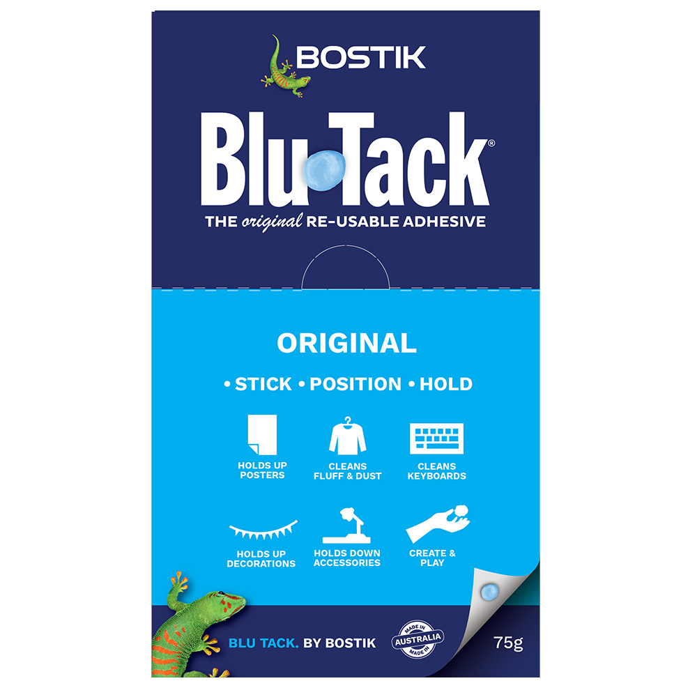 BLU TACK BOSTIK 75GM BX10