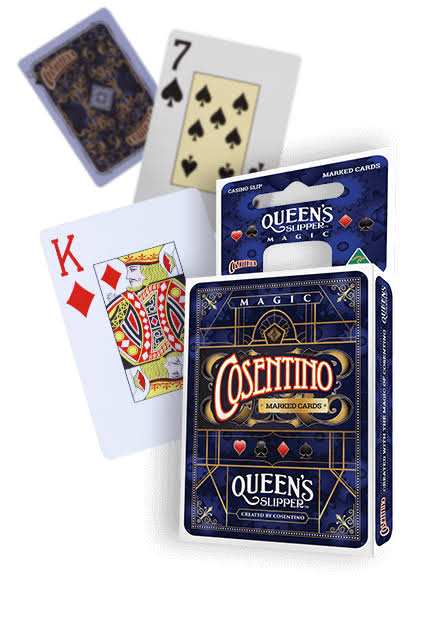 CARDS PLAYING QUEENS SLIPPER COSENTINO MARKED POKER 52'S BX12