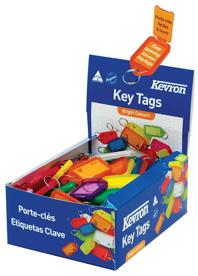 KEY TAGS KEVRON ASST BX100