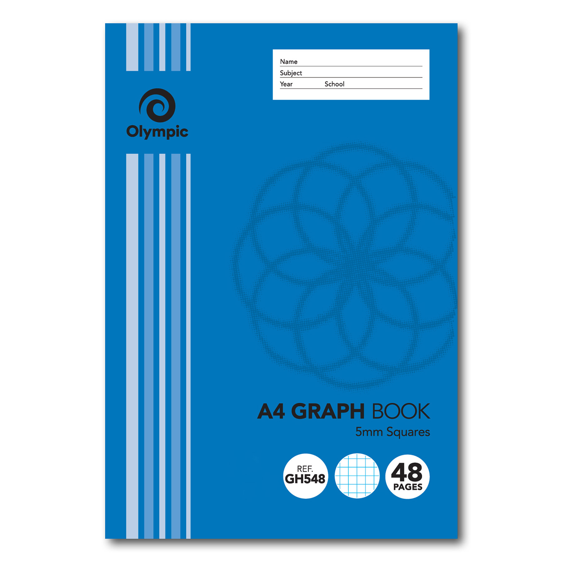 GRAPH BOOK OLYMPIC A4 5MM 48PG