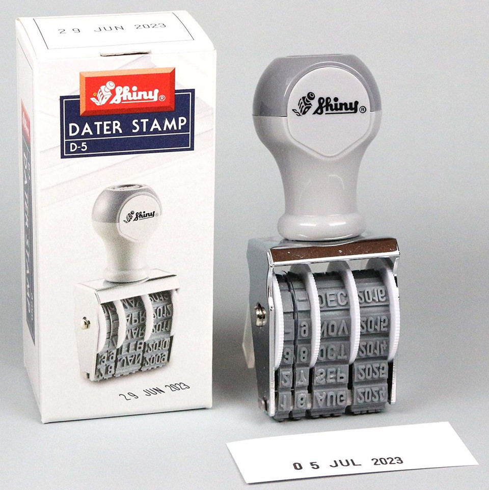 SP- STAMP SHINY LINE DATER 3MM 9SD-5