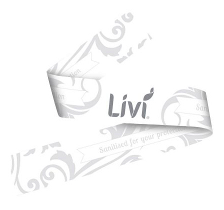 TOILET SEAL PAPER LIVI PK5000 HYGIENE