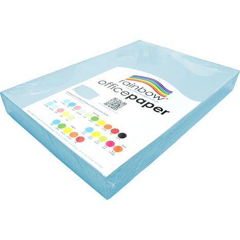 COPY PAPER RAINBOW A3 80GSM SKY BLUE PK500