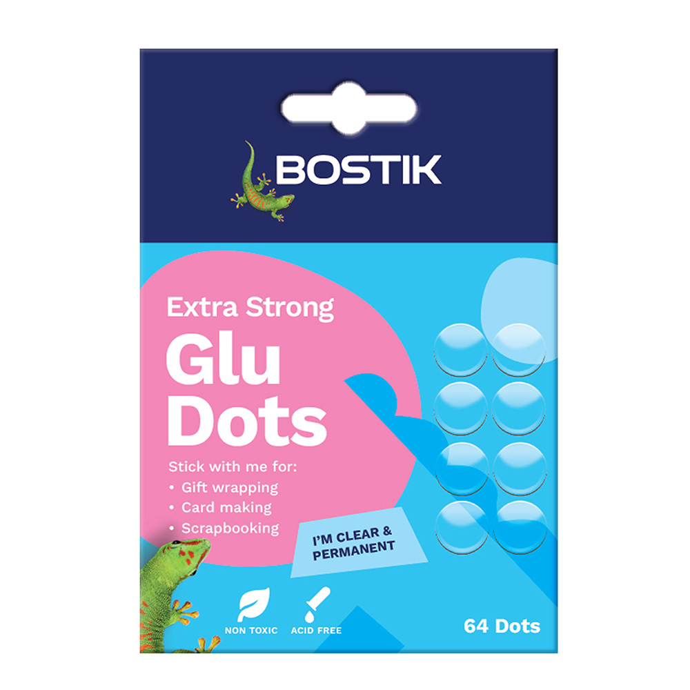 STICKY DOTS BOSTIK GLU DOTS EXTRA STRONG PK64