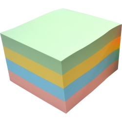 STICK NOTES MY CRAFT RAINBOW 76X76MM ULTRA ASST 500 SHEETS