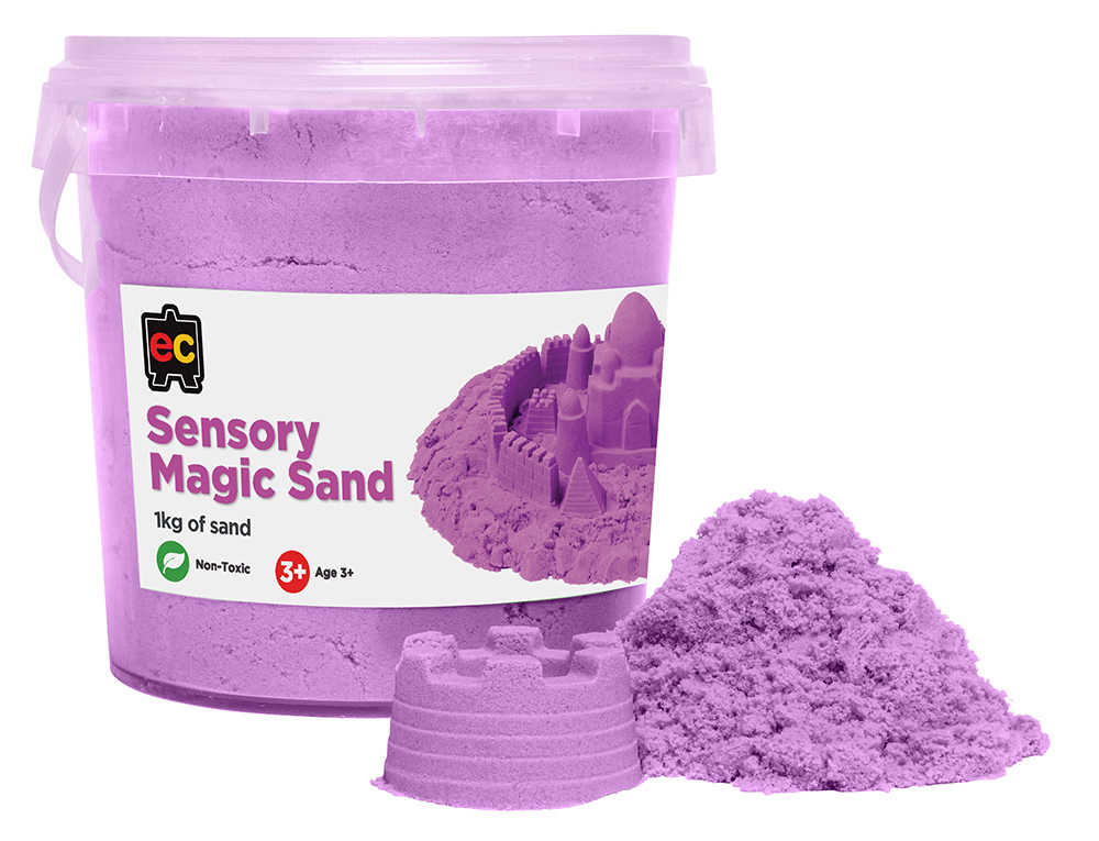 SP - SENSORY SAND EC 1KG MAGIC PURPLE