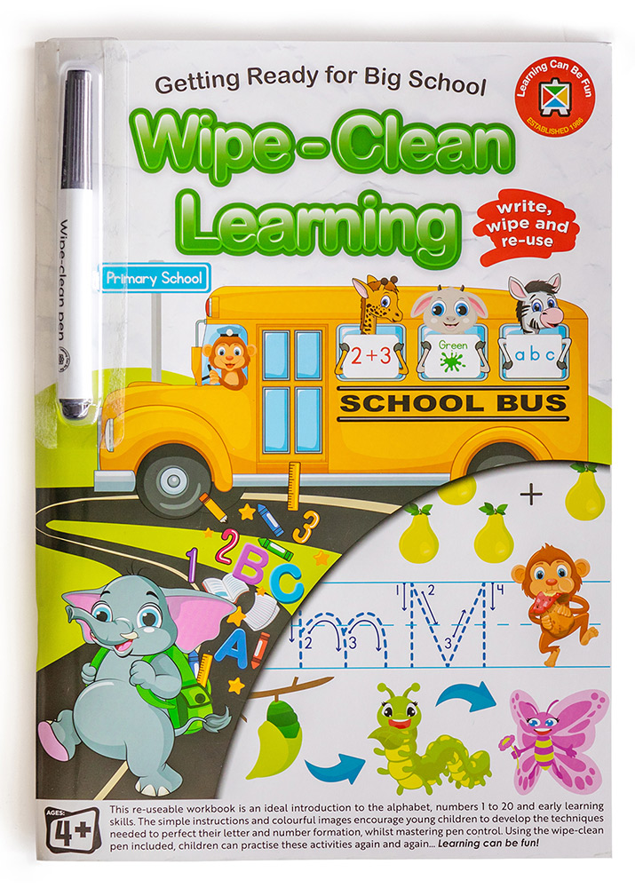 BOOK LCBF WIPE CLEAN LEARNING GETTING READY FOR BIG SCHOOL
