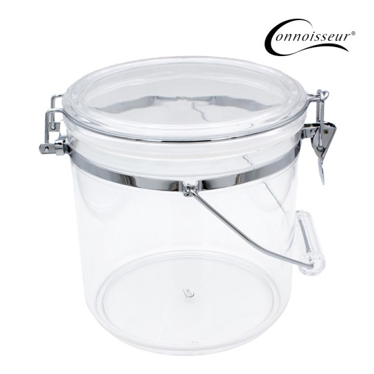 CANISTER CONNOISSEUR 4.5L JUMBO ACRYLIC