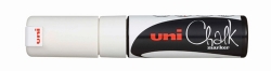 SP- MARKER CHALK UNI PWE8K BOLD CHISEL TIP WHITE