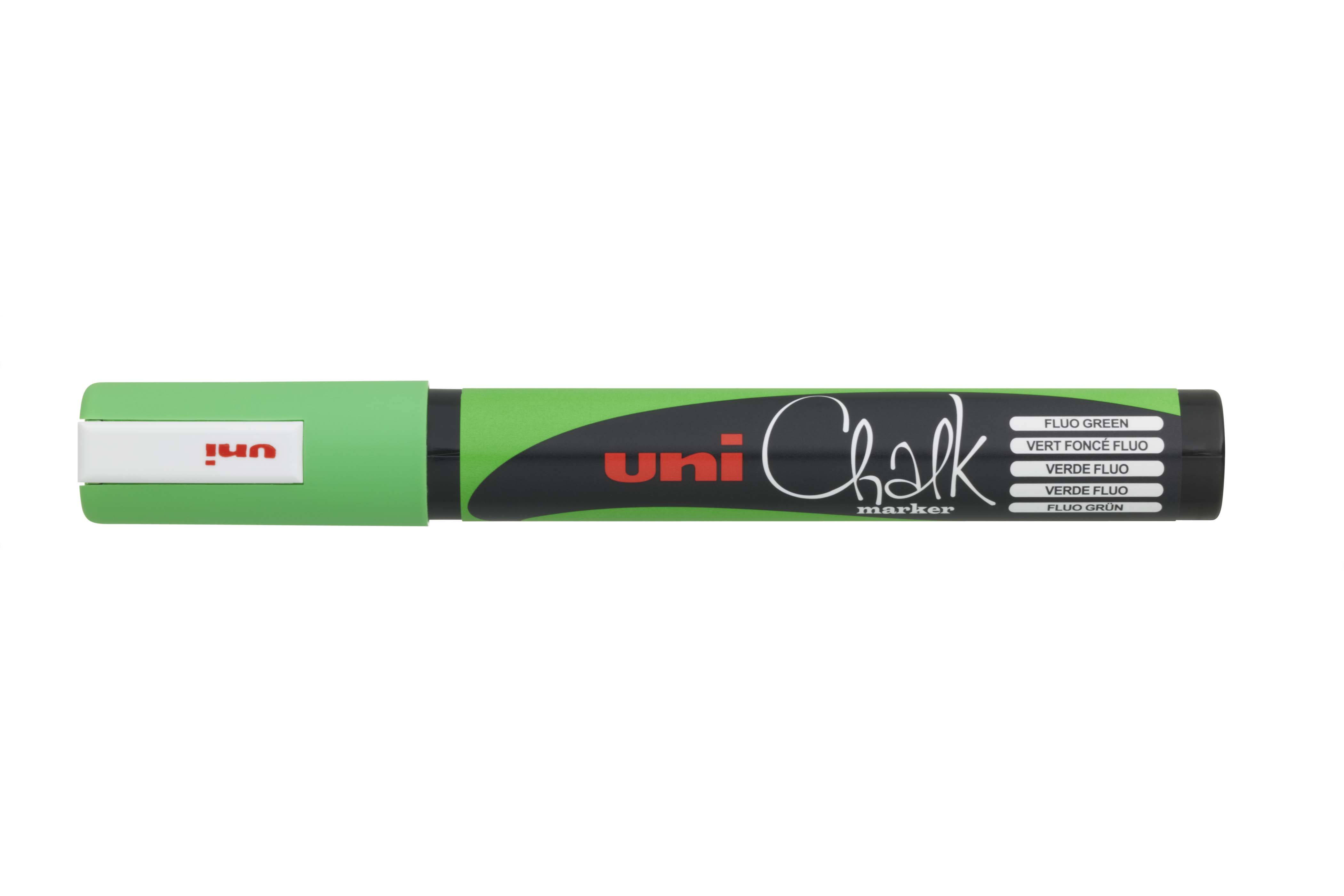MARKER CHALK UNI PWE5M MEDIUM BULLET TIP FLUORO GREEN