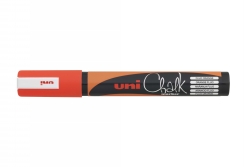 MARKER CHALK UNI PWE5M MEDIUM BULLET TIP FLUORO ORANGE
