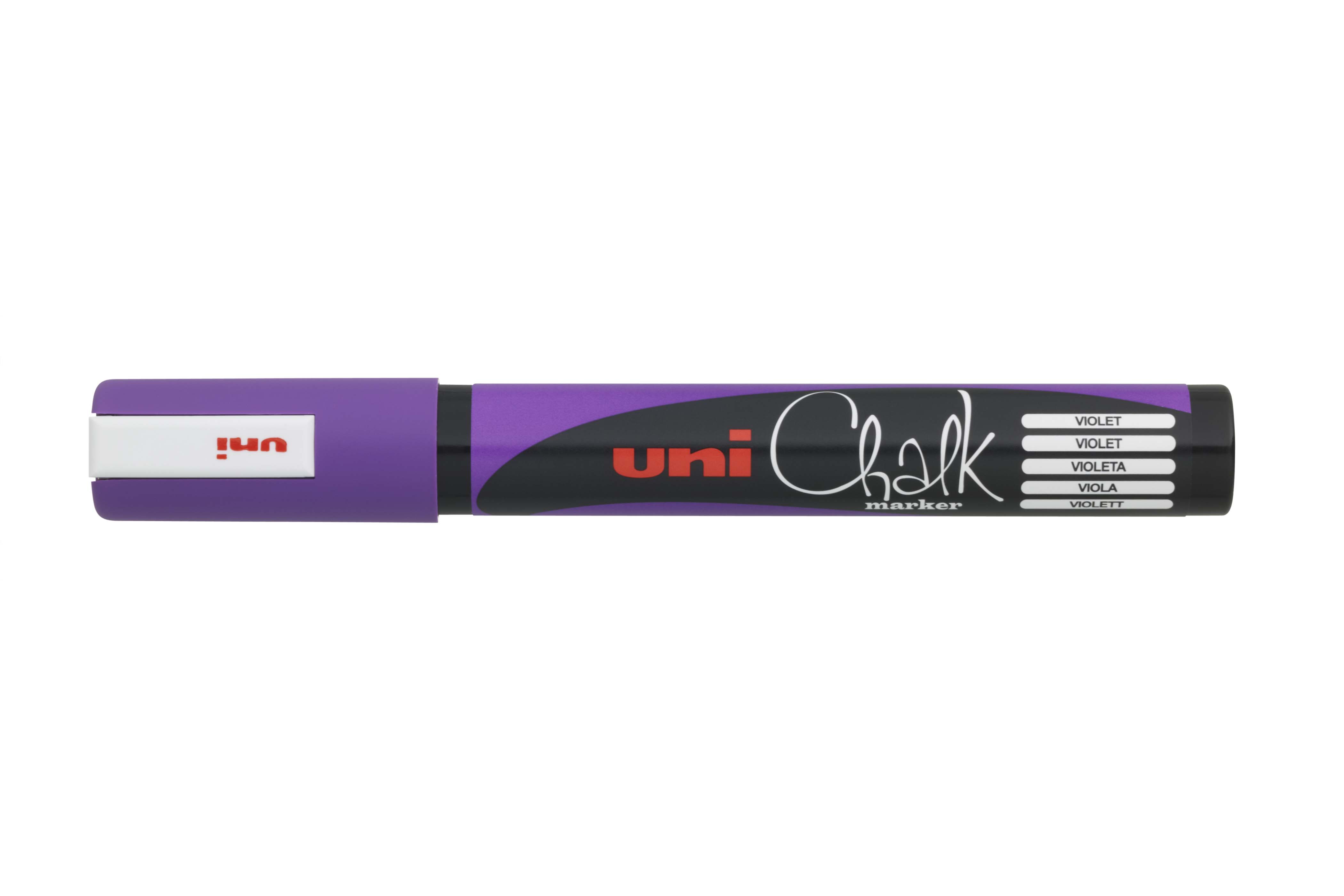MARKER CHALK UNI PWE5M MEDIUM BULLET TIP VIOLET