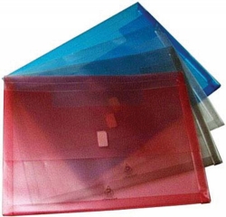 DOCUMENT WALLET COLBY F/C POLYWALLY 325F ASST PK12