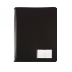 BINDER BANTEX A4 2 D-RING 25MM ZIPPERED BLACK