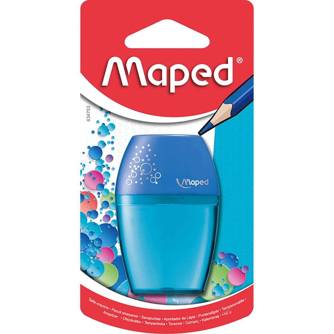 SHARPENER MAPED SHAKER 1 HOLE ASST
