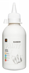 PAINT EC 250ML RAINBOW JUNIOR ACRYLIC WHITE
