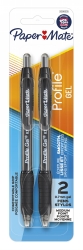 PEN PAPERMATE PROFILE GEL PEN POINT 0.7MM BLACK CD2