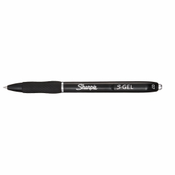PEN SHARPIE RETRACTABLE GEL PEN POINT 0.7MM BLACK
