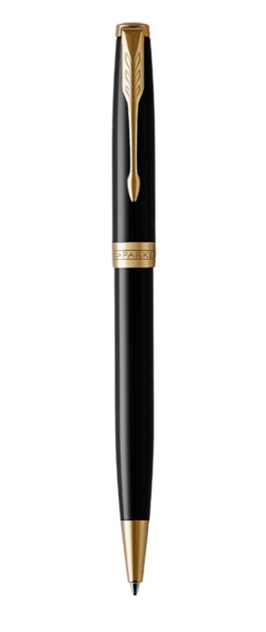 SP- PEN PARKER SONNET GT BALLPOINT BLACK LACQUER