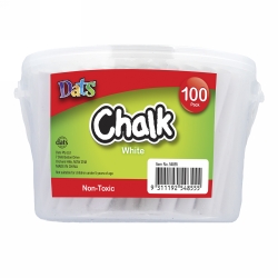 CHALK DATS BUCKET WHITE 100'S