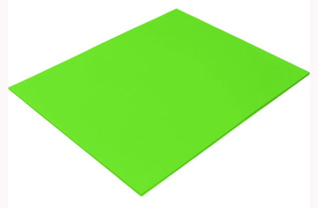 SP- CARDBOARD RAINBOW A4 200GSM SPECTRUM LIME PK100