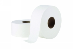 TOILET PAPER ROLL LIVI ESSENTIALS JUMBO 1PLY 600M