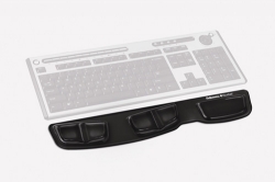 KEYBOARD FELLOWES PALM SUPPORT GEL CLEAR BLACK