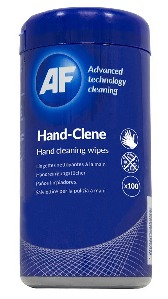 SP- HAND SANITISING & CLEANING WIPES AF DISP TUB OF 100