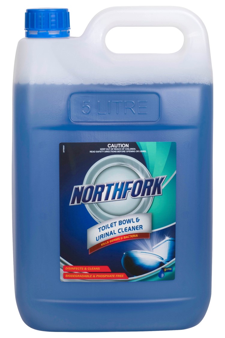 TOILET BOWL & URINAL CLEANER NORTHFORK HOSPTIAL GRADE 5LTR