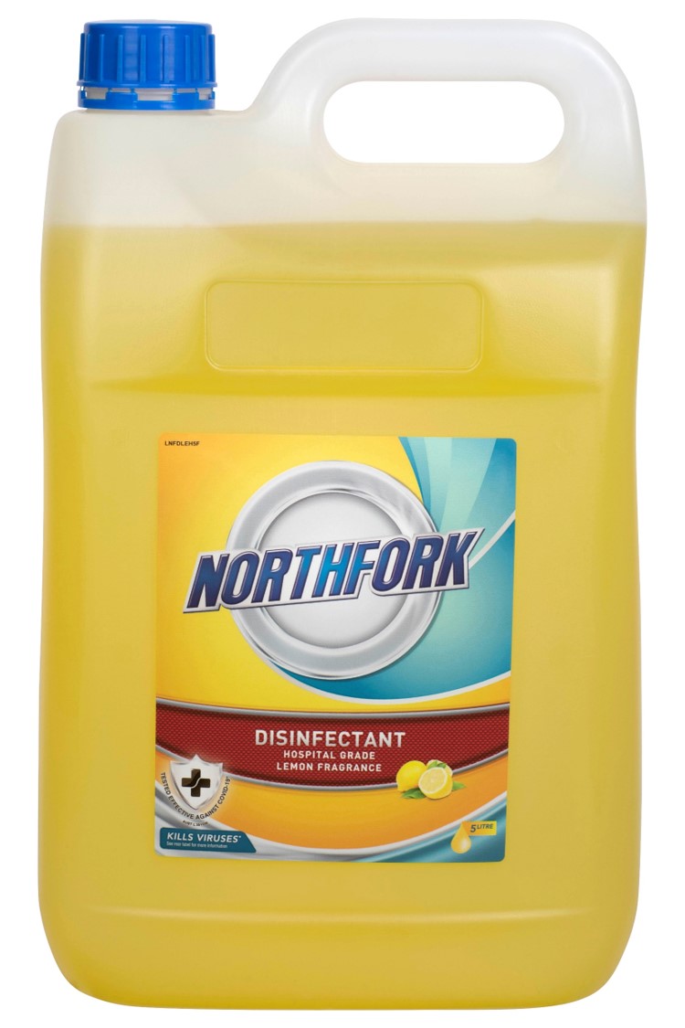 DISINFECTANT LEMON NORTHFORK 5L HOSPITAL GRADE