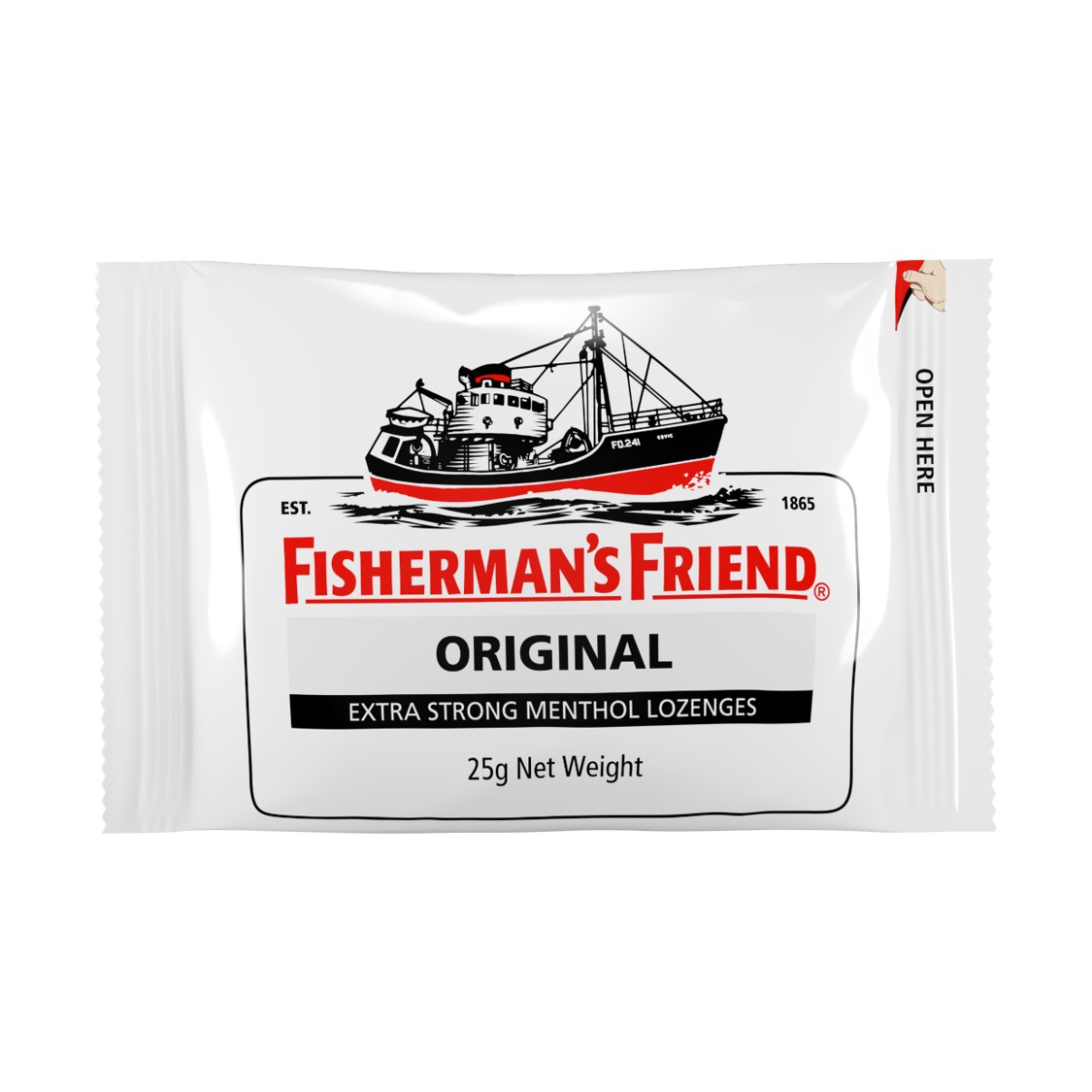 FISHERMAN'S FRIEND ORIGINAL EXTRA STRONG 25GM