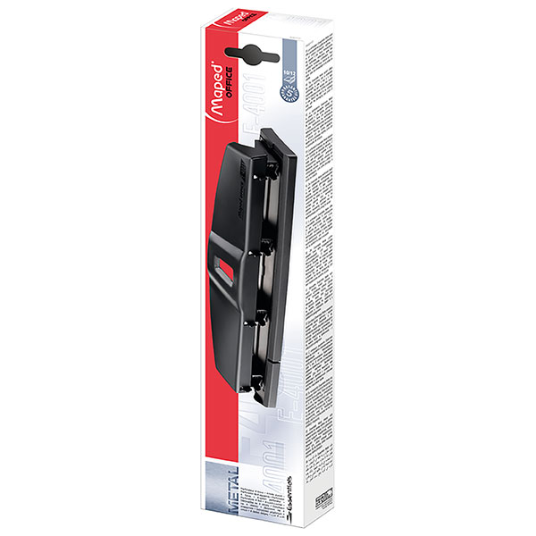 SP- PUNCH MAPED 4 HOLE 45 SHEET ESSENTIALS BLACK