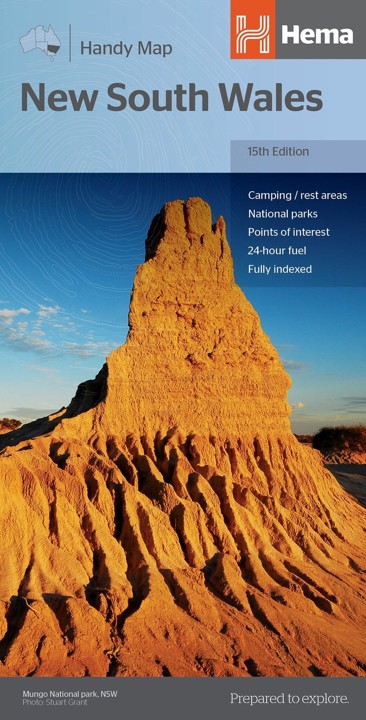 SP- MAP HEMA NEW SOUTH WALES HANDY
