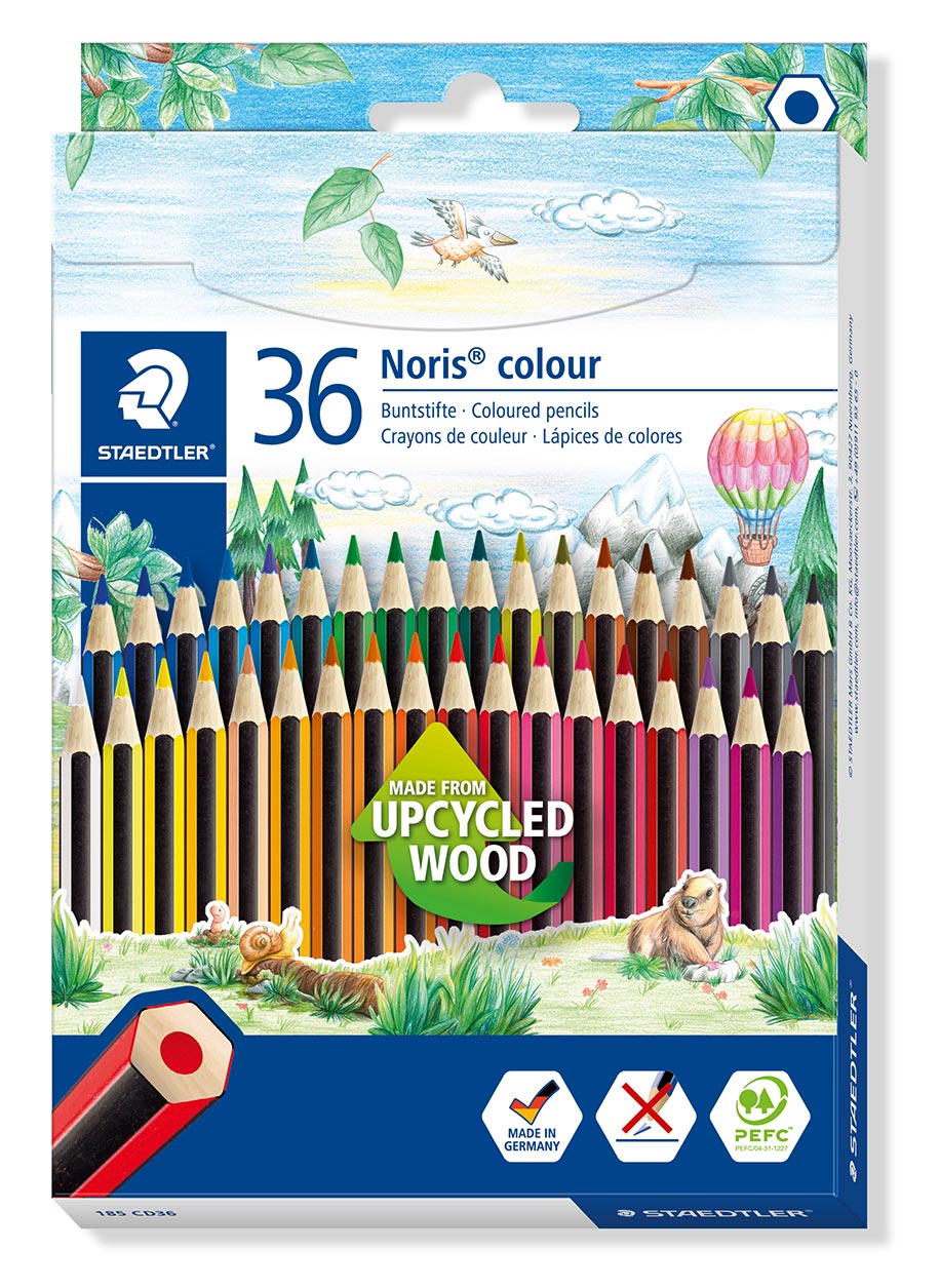 PENCIL COLOURED STAEDTLER NORIS COLOUR BX36