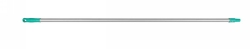 MOP HANDLE CLEANLINK 150CM ALUMINIUM WITH 25MM THREAD GREEN