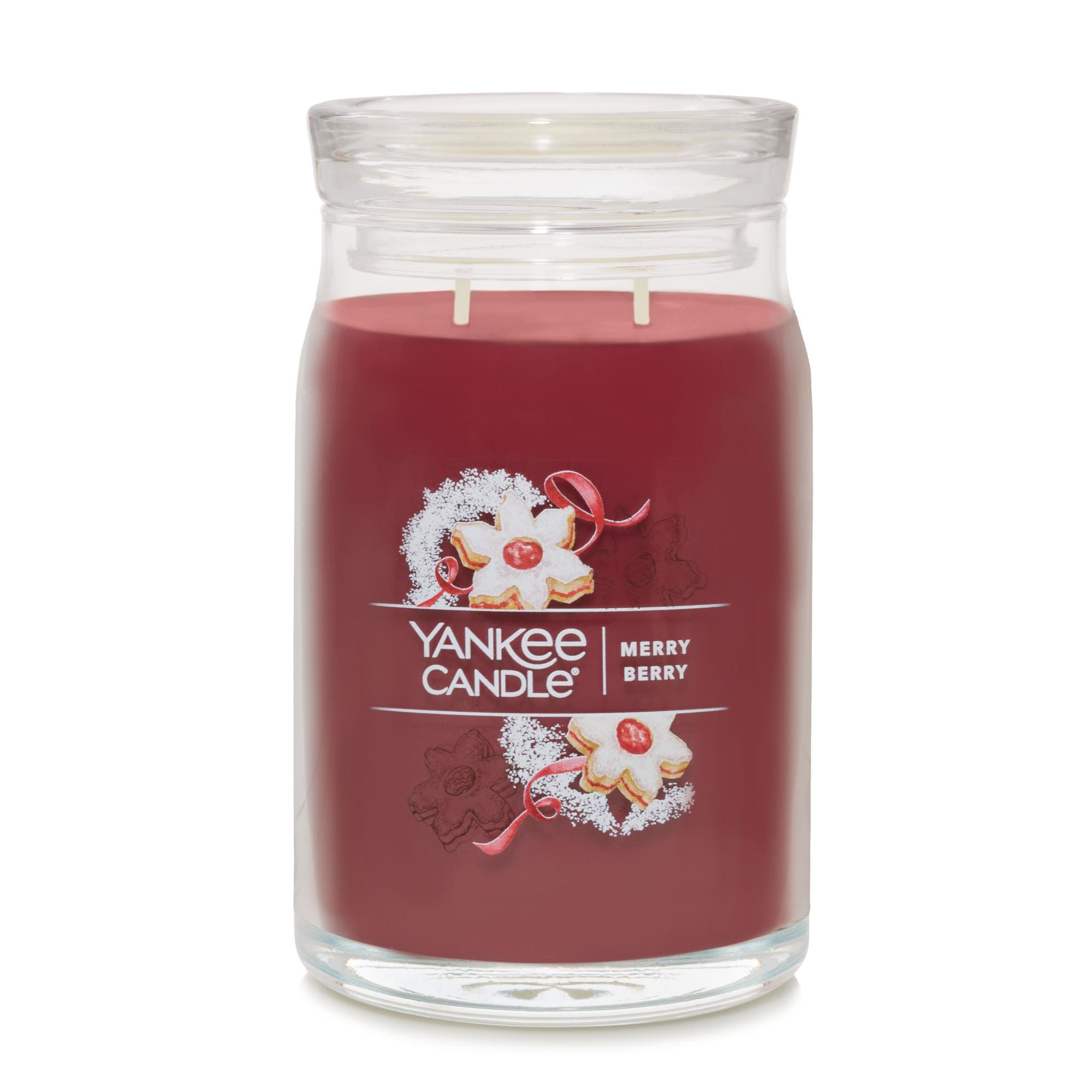 CANDLE YANKEE SIGNATURE LARGE JAR MERRY BERRY