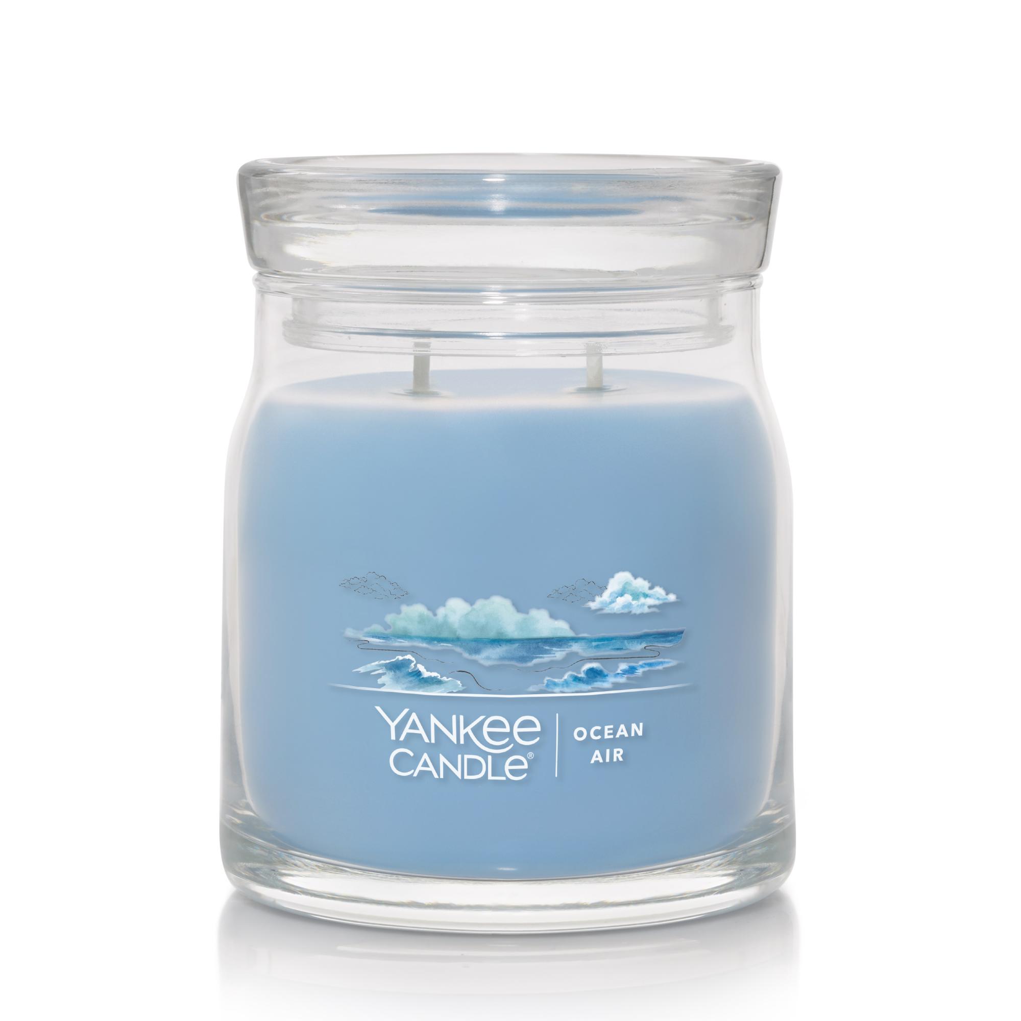 CANDLE YANKEE SIGNATURE MEDIUM JAR OCEAN AIR