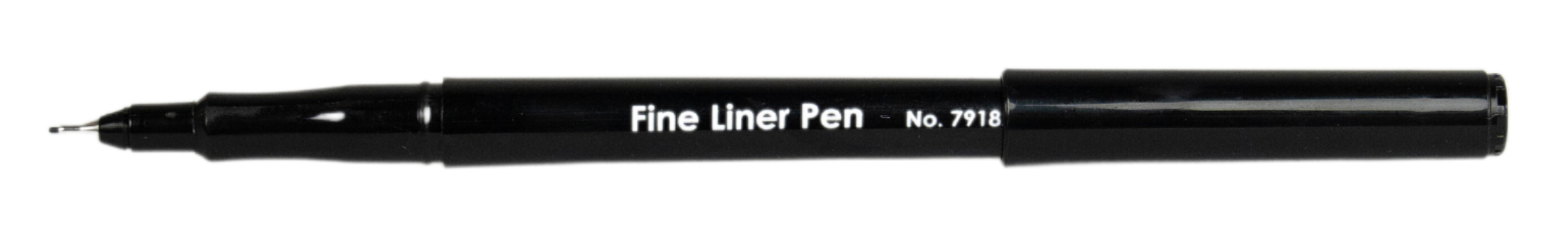 PEN GNS BASIC FINELINER 0.4MM BLACK BX12