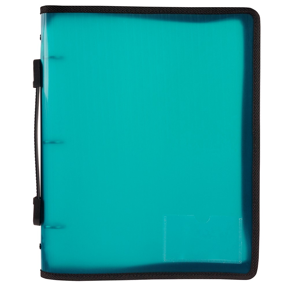SP- BINDER MARBIG 25MM 3O ZIPPER WITH HANDLE GREEN