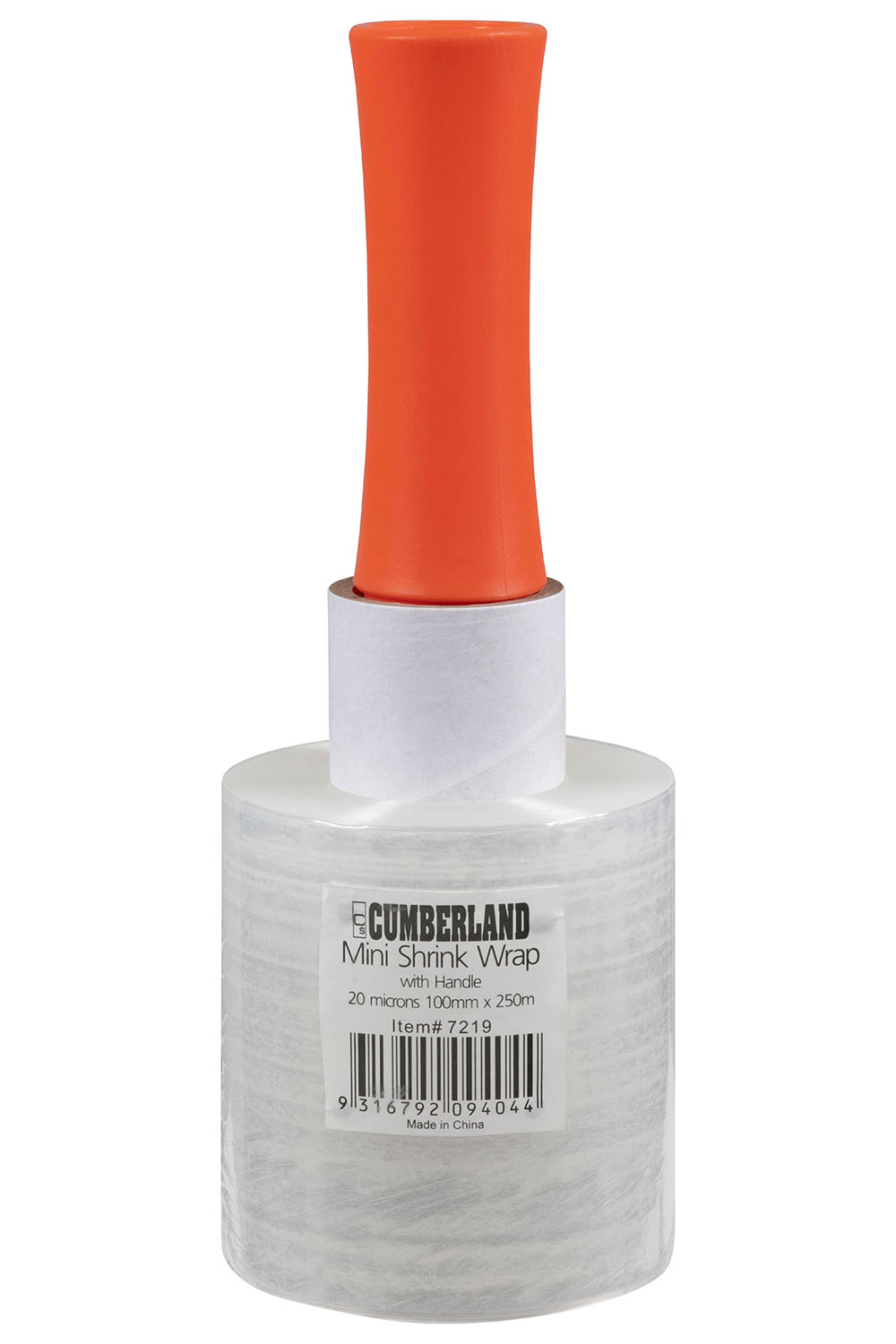 SP- SHRINK WRAP CUMBERLAND 100MM X 250M MINI 20MIC