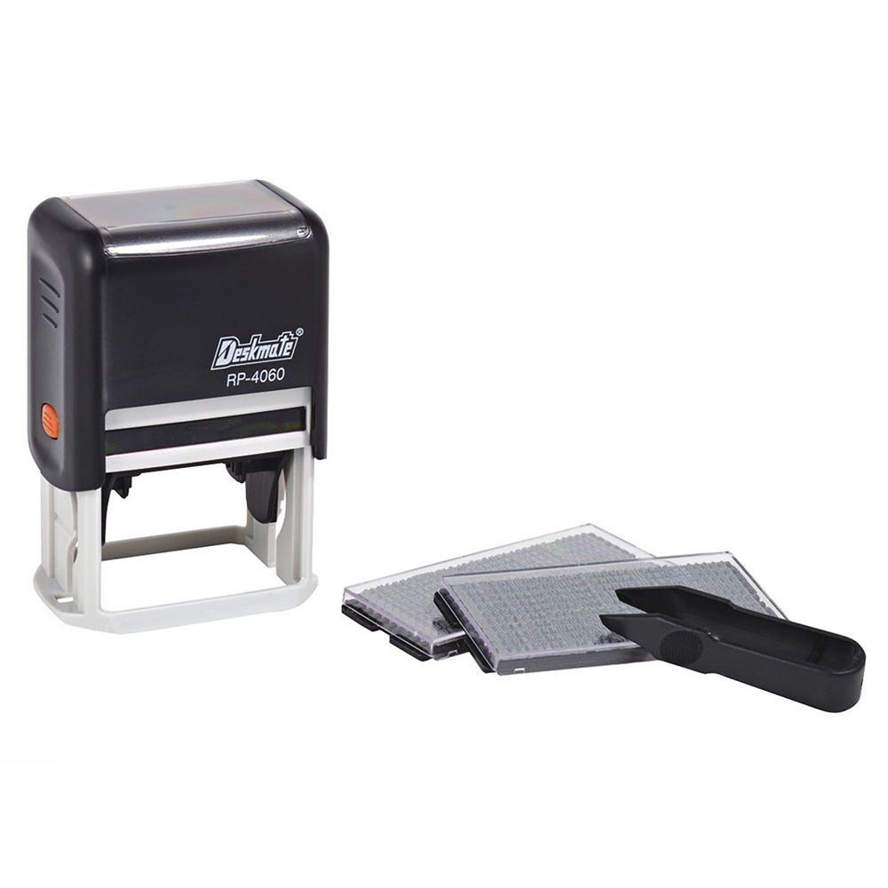 SP- STAMP KIT DESKMATE 6 LINES 3MM/4MM TEXT