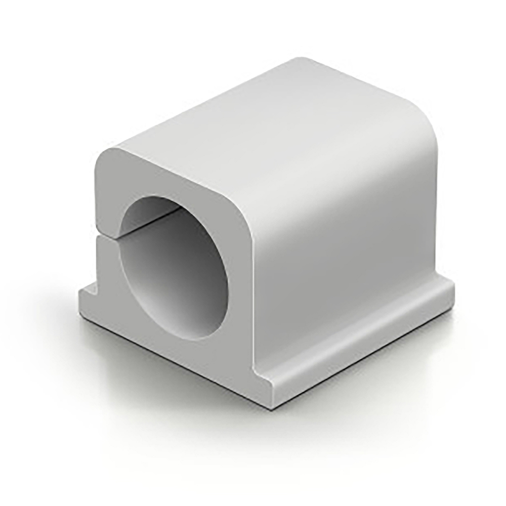 SP- CABLE CLIPS PRO DURABLE CAVOLINE SELF ADH 2 LARGE GREY PK4