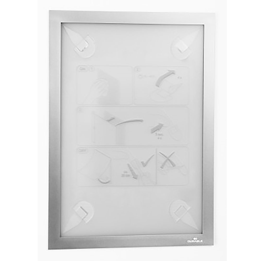 SP- WALL PAPER DURABLE A4 DURAFRAME REMOVABLE SLIVER