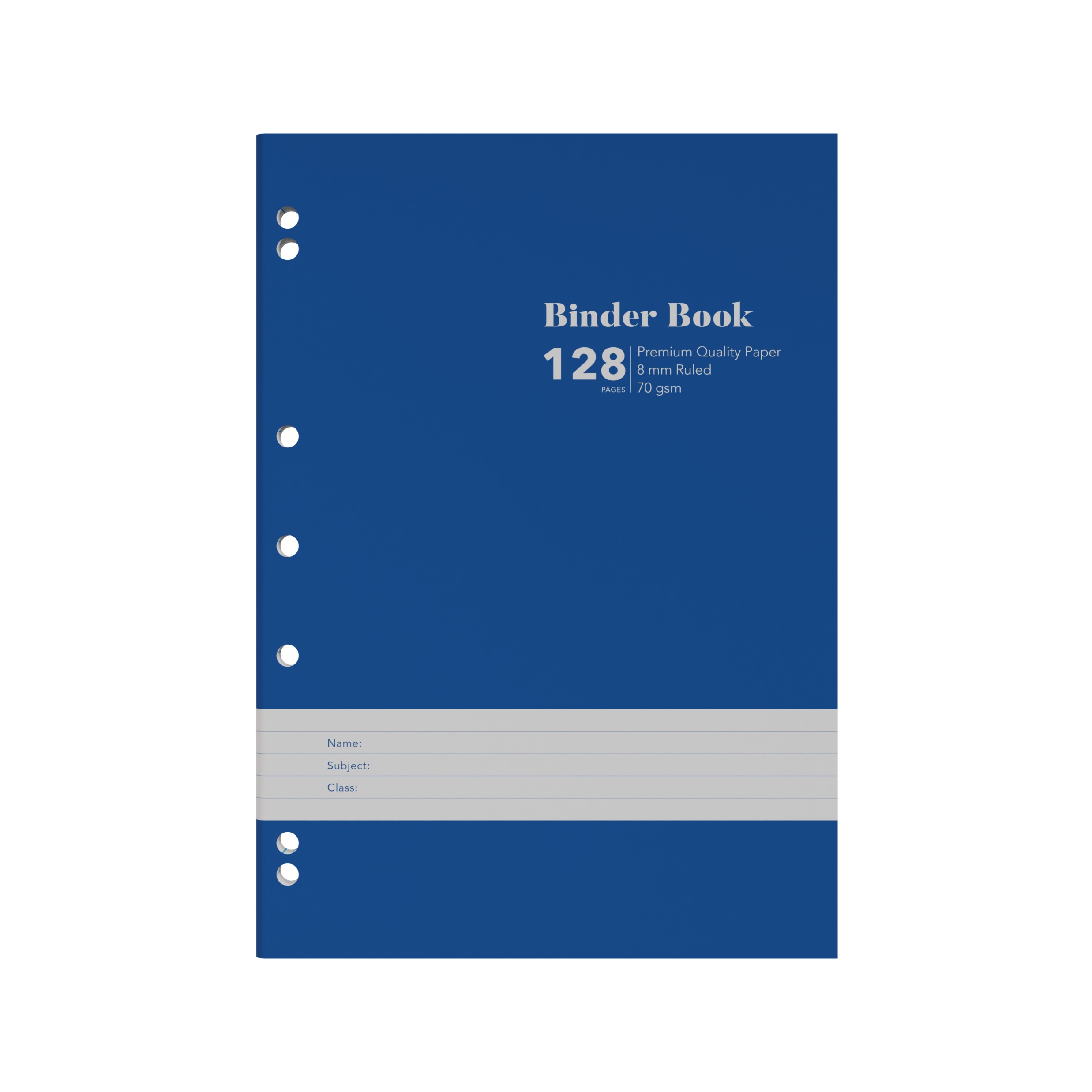 SP- BINDER BOOK COLLINS A4 8MM RULED 128PG