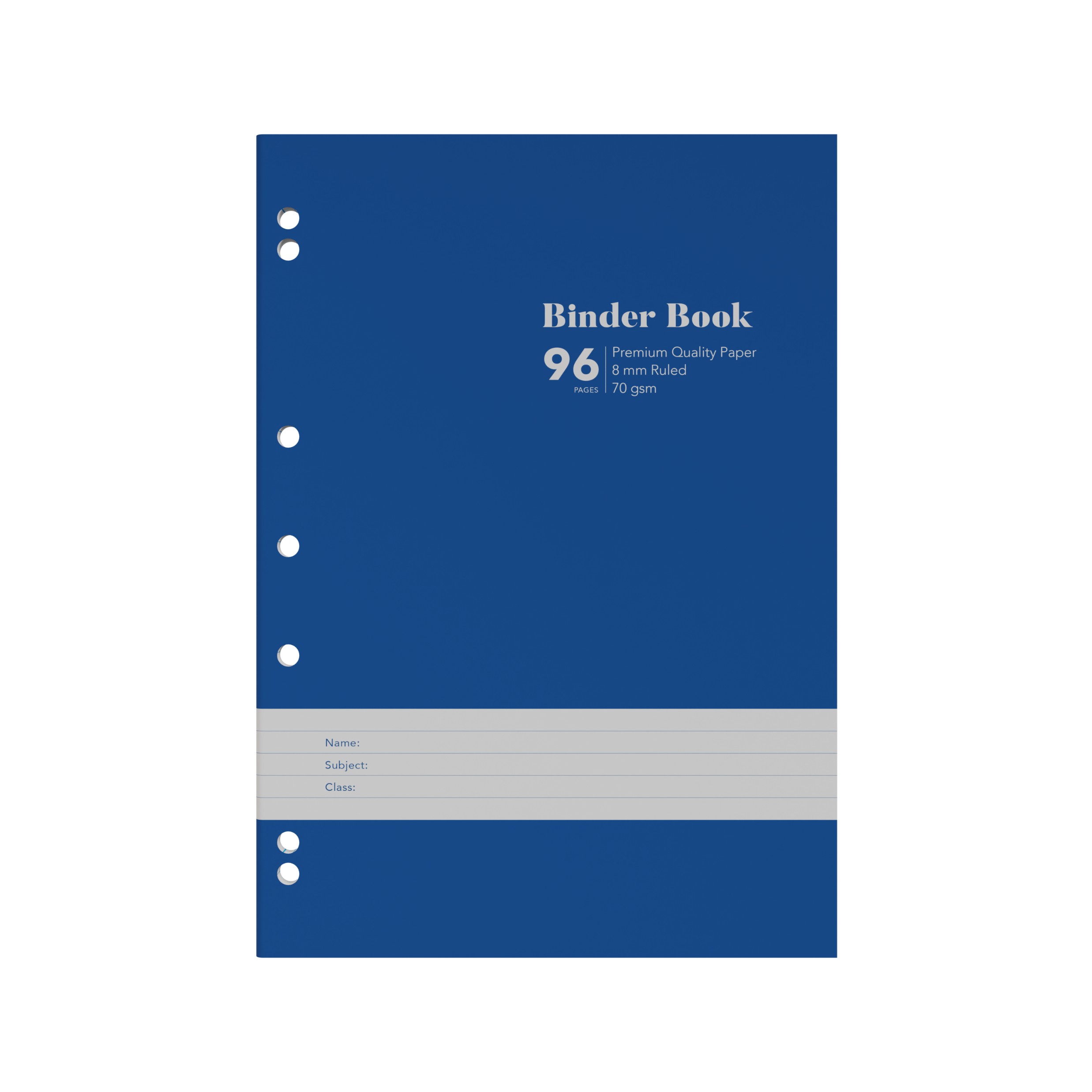SP- BINDER BOOK COLLINS A4 8MM RULED 96PG