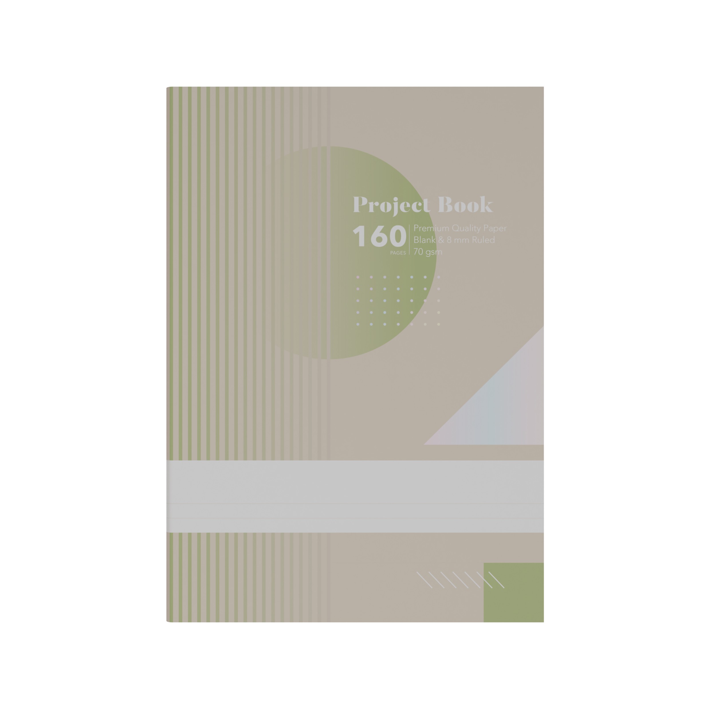 SP- PROJECT BOOK COLLINS A4 TABBED 160PG