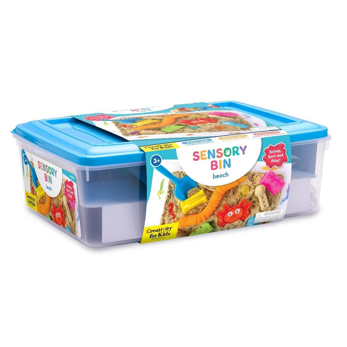SP- SENSORY BIN CREATIVE FOR KIDS BEACH