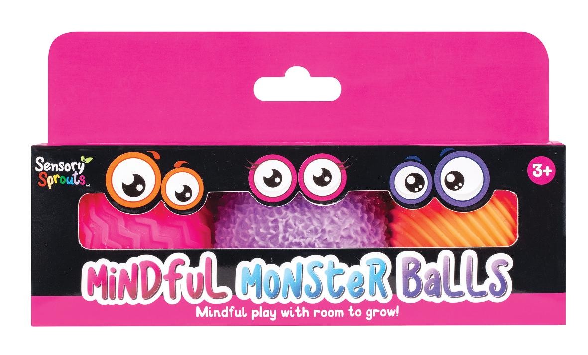 SP- SENSORY SPROUTS EC MINDFUL MONSTER BALLS PURPLE