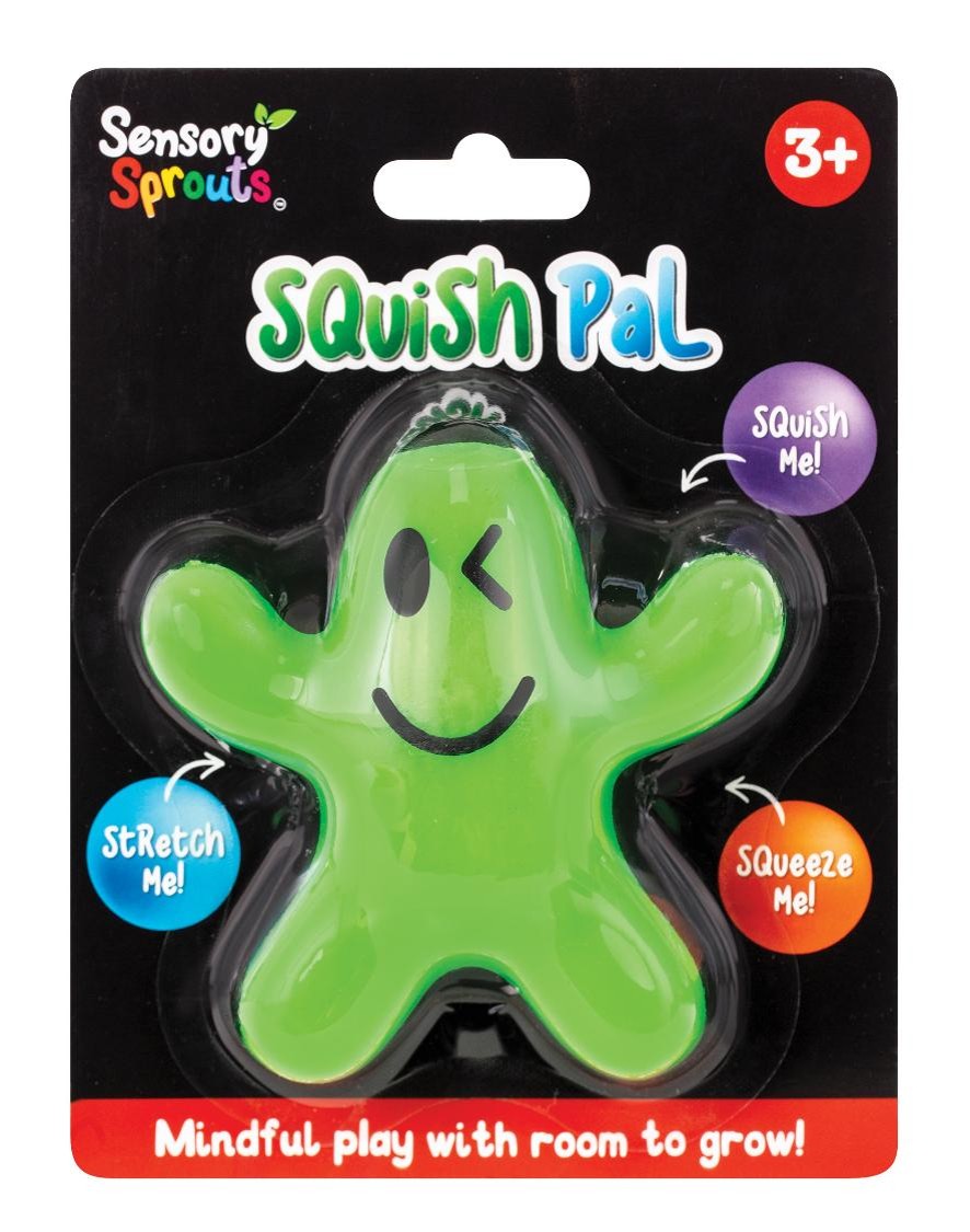 SP- SENSORY SPROUTS EC SQUISH PAL GREEN
